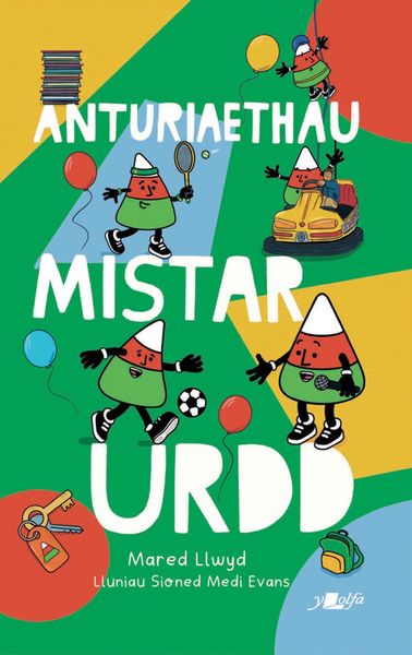 Mistar Urdd yn dod yn fyw rhwng cloriau llyfr i ddathlu canrif o'r Urdd!